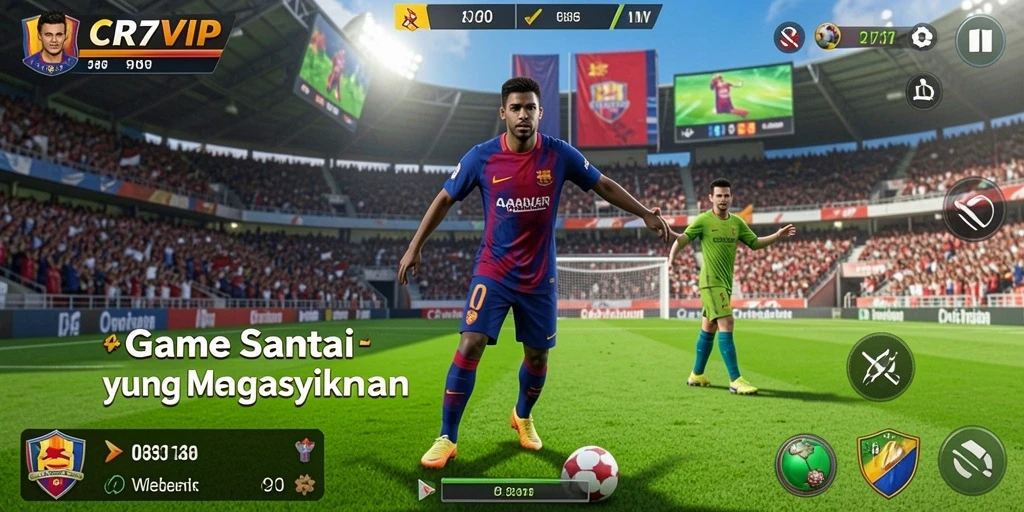 Tampilan screenshot utama CR7VIP menampilkan gameplay yang seru dan menantang.