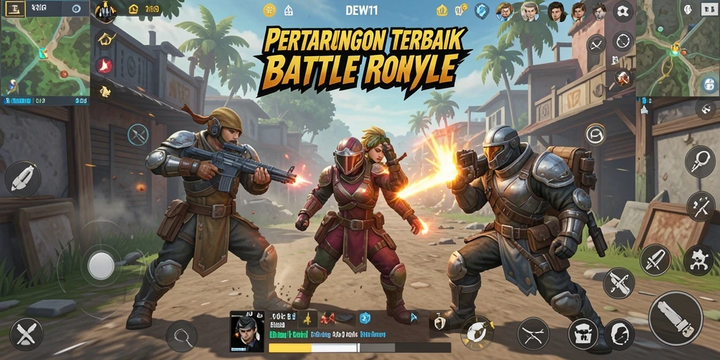 Gameplay seru di DEWI11 yang penuh aksi dan strategi.
