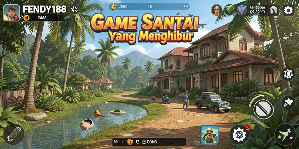 Tangkapan layar utama FENDY188 menampilkan gameplay yang mengasyikkan dan berwarna-warni.