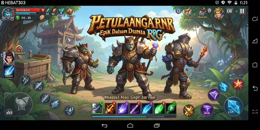 Gameplay menegangkan di dunia RPG HEBAT303 yang memikat.