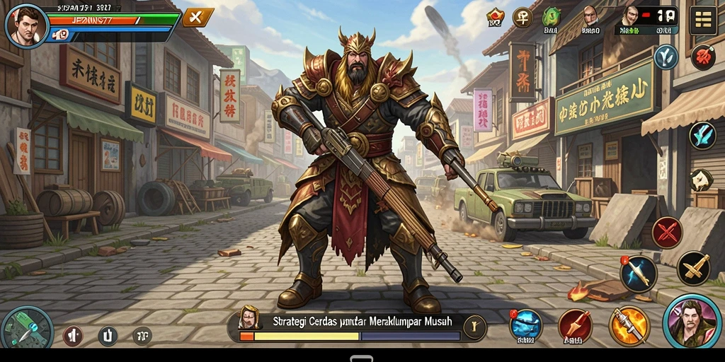 Tampilan gameplay dinamis dan menarik di JEPANG77.