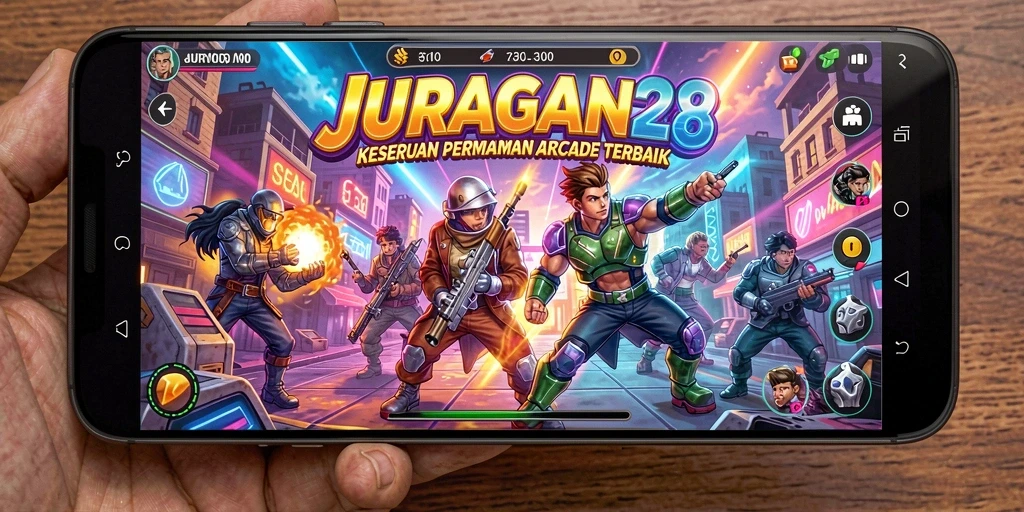 Tampilan gameplay seru JURAGAN28 dengan grafis memukau.