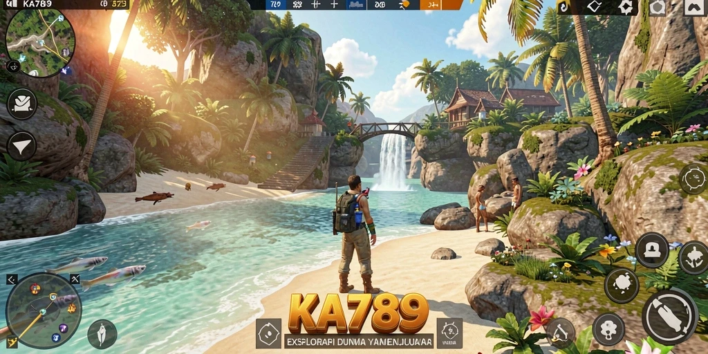 Tampilan thrilling dari gameplay Open World KA789.