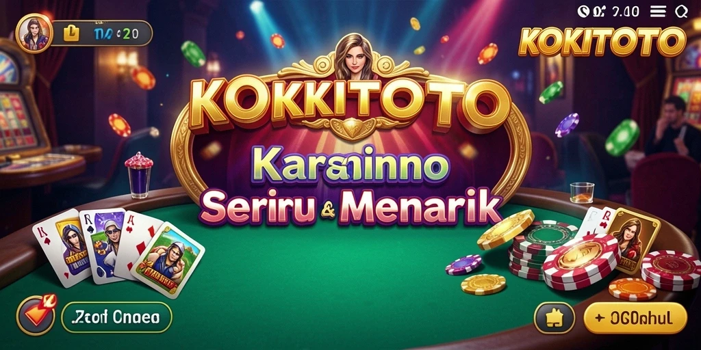 Gameplay kasino KOKITOTO yang menarik dan interaktif.