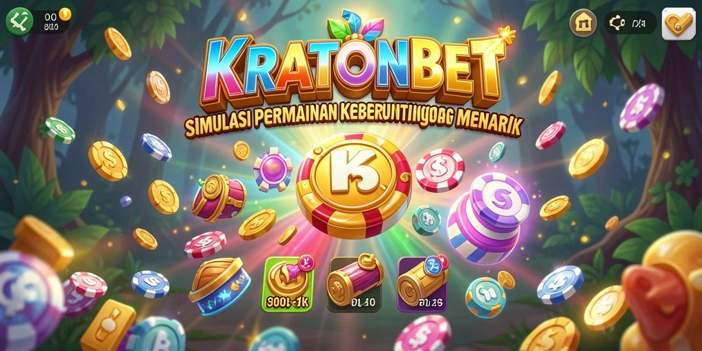 Tampilan gameplay KRATONBET yang menarik dengan grafis yang memukau.