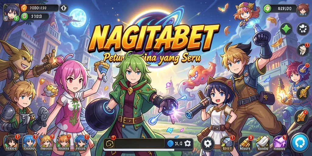 Menampilkan berbagai karakter Anime dalam aksi yang menegangkan.