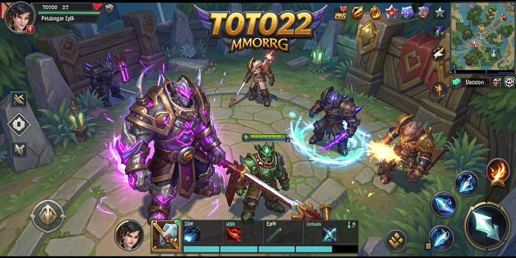 Gameplay TOTO22 yang seru dan mendebarkan dalam dunia MMORPG.