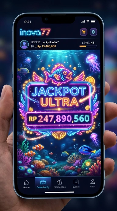 Tampilan antarmuka inova77 yang intuitif dan mudah digunakan.